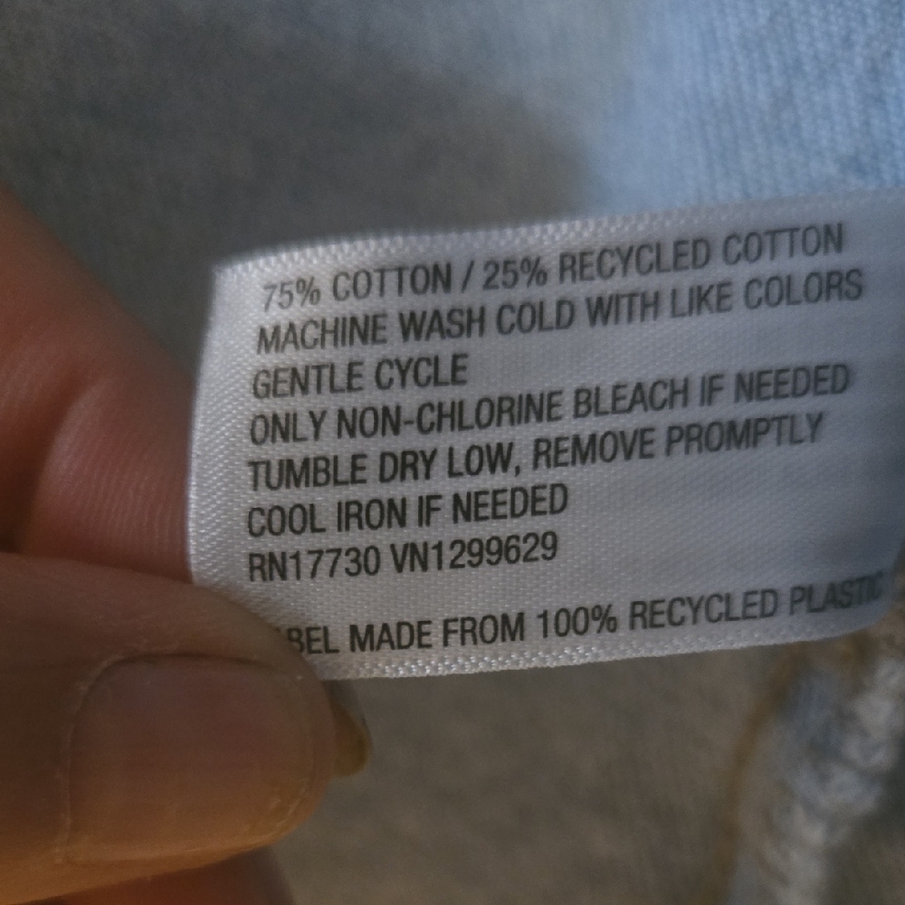 Denim Button-Up Jacket - image 8